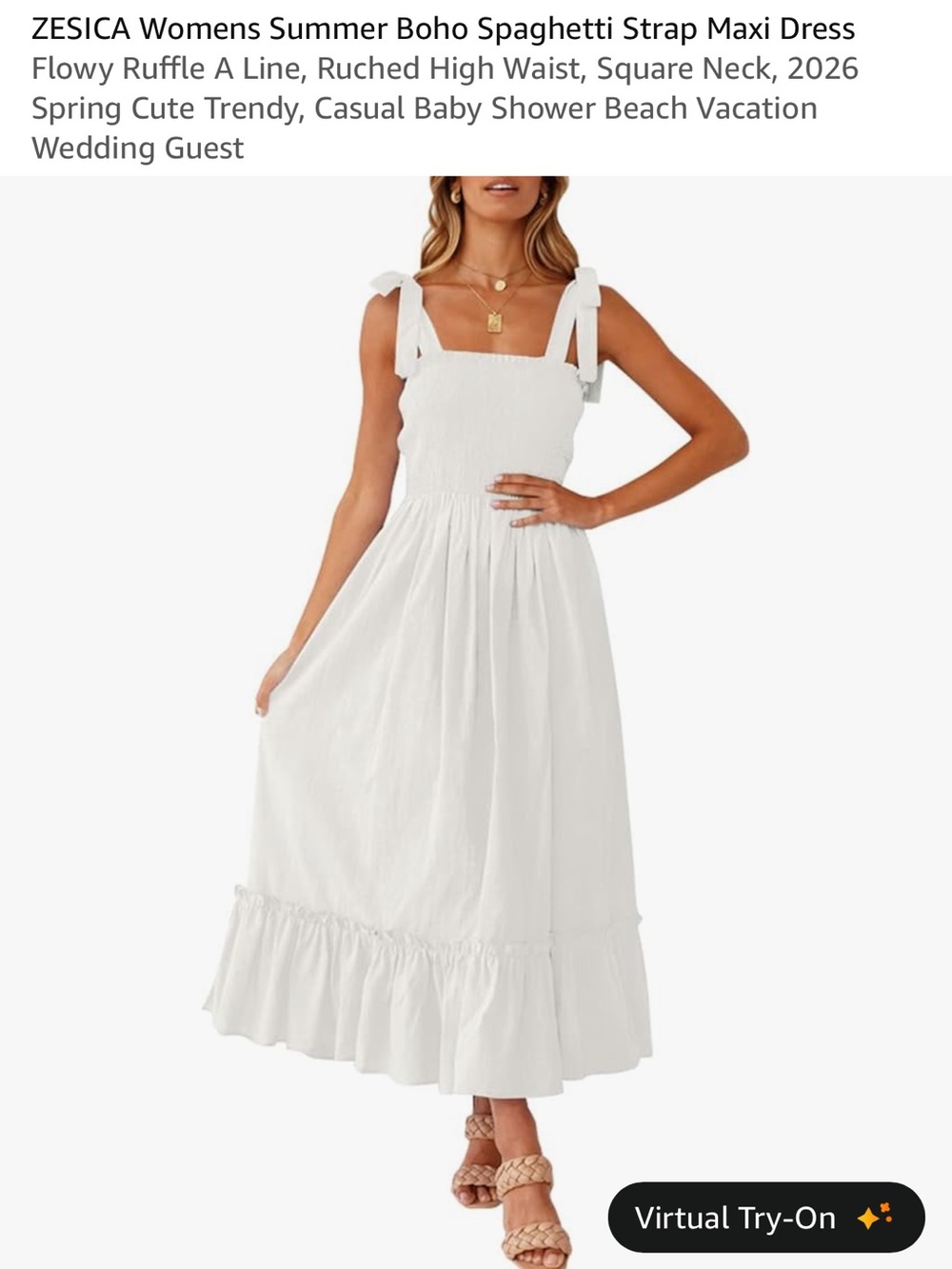ZESICA BOHO DRESS - Picture 2 of 6